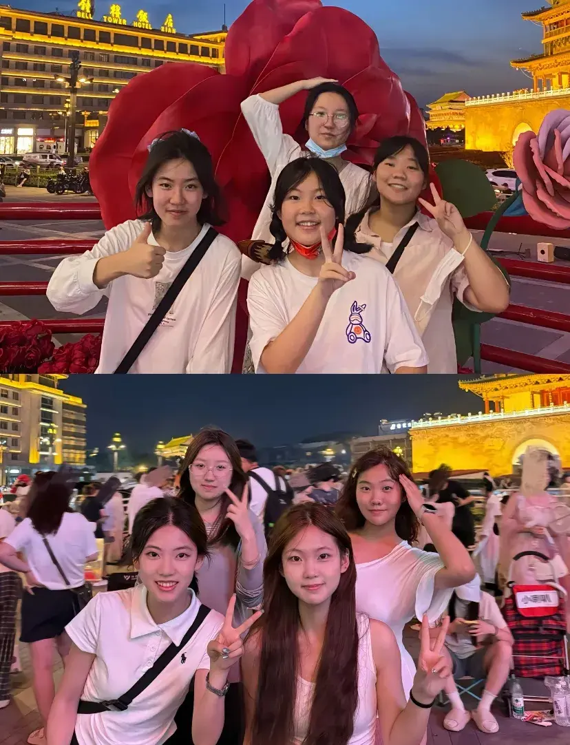 八年后，会化妆也算学了点东西了。