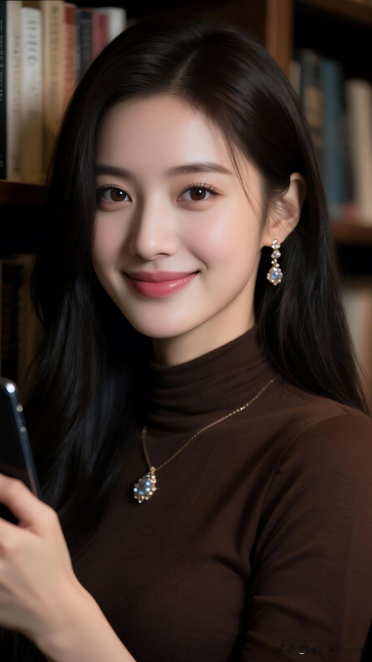 书香满溢，笑语盈盈。职场穿搭怎样更显女人味?优雅书香女孩，沉浸在知识的海洋中。