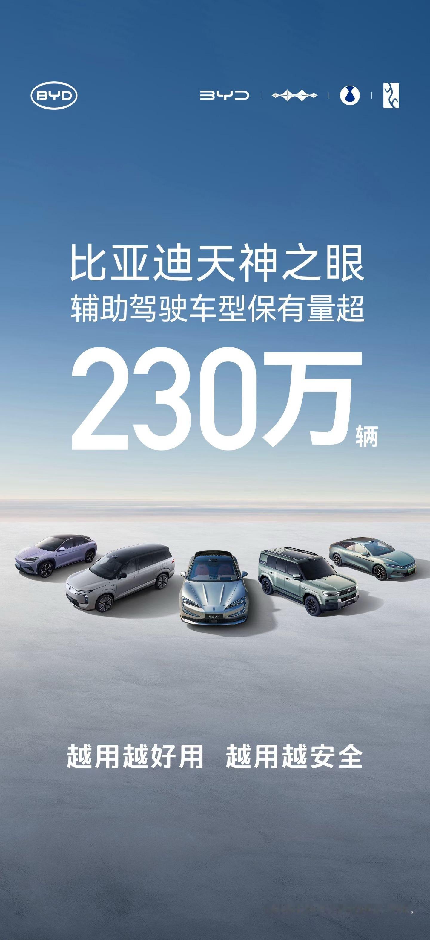 说真的，比亚迪的“天神之眼”以惊人的销量和用户口碑，正在加速普及辅助驾驶，让越来