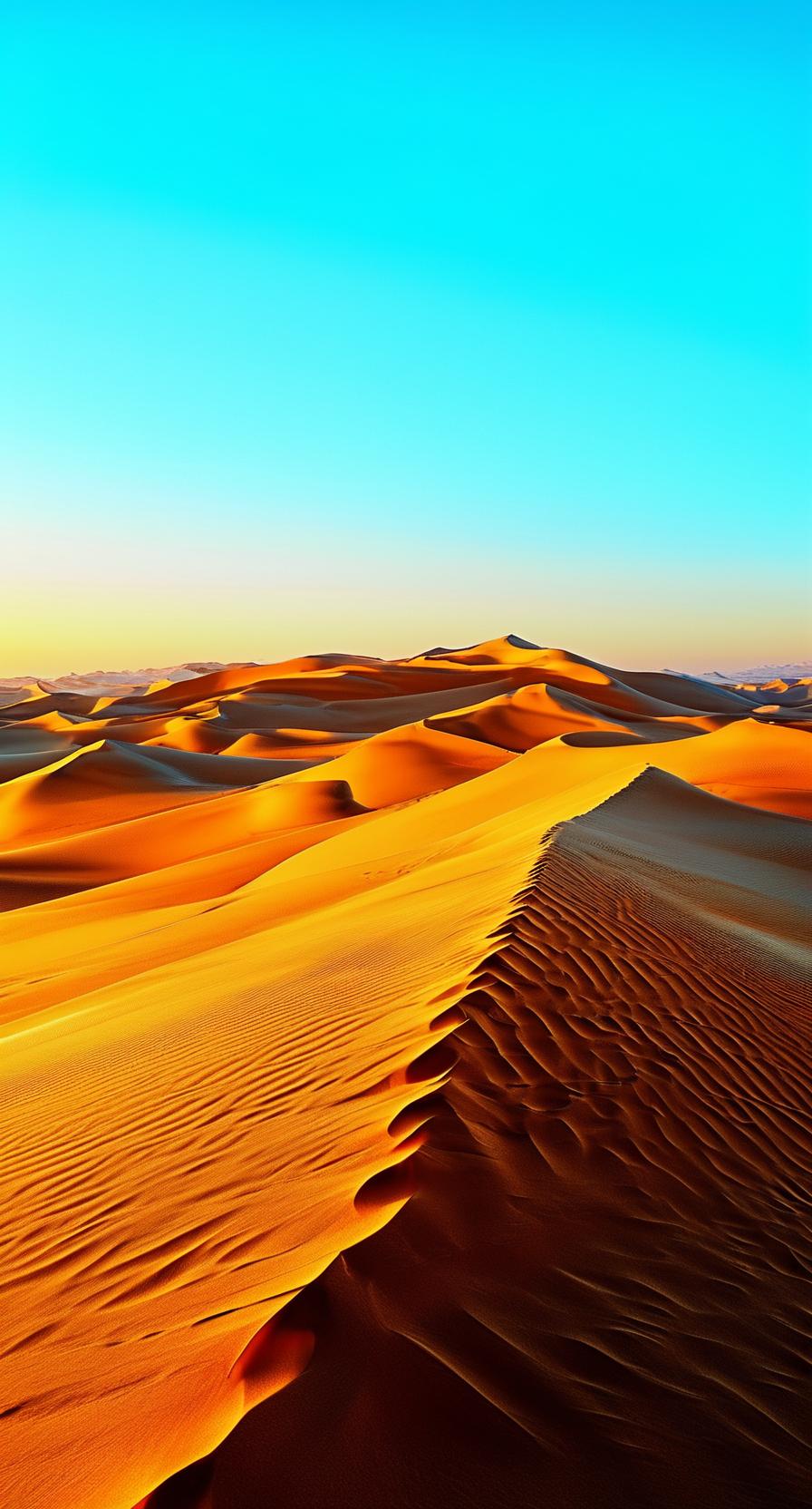 沙漠美景太美了！沙漠美景太美啦！