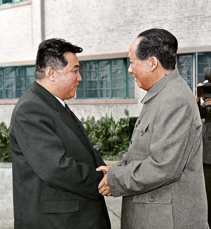 1970年10月10日毛主席对金日成说：美帝的朋友现在不多了。说起毛主席和金日