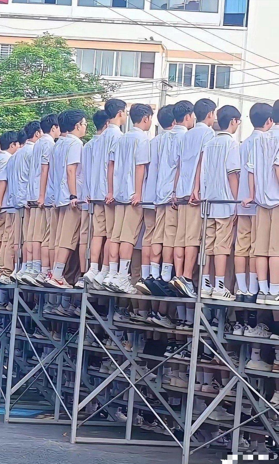 看细节，学校还是很用心的