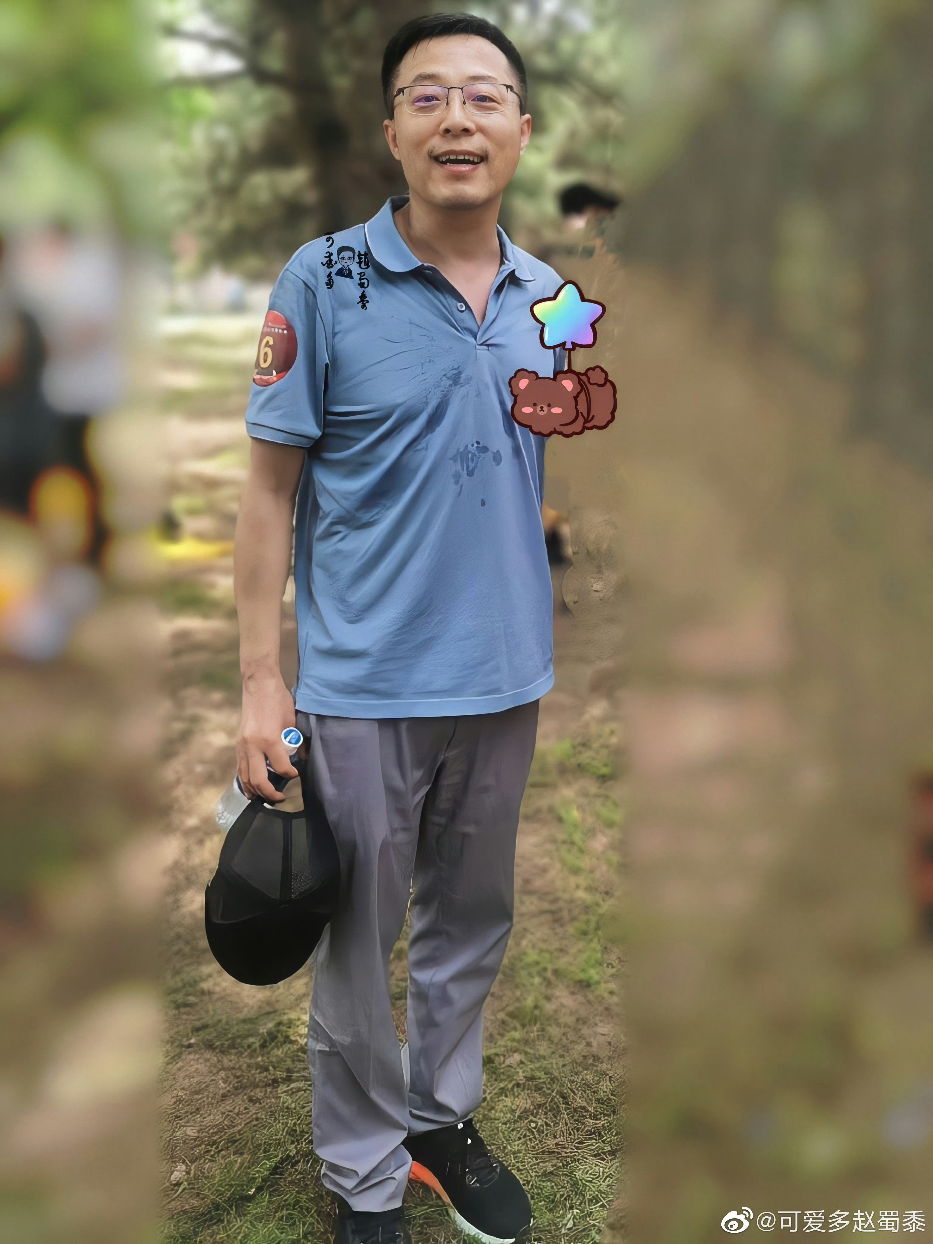 多般配的游客照啊～绿蕉鹅