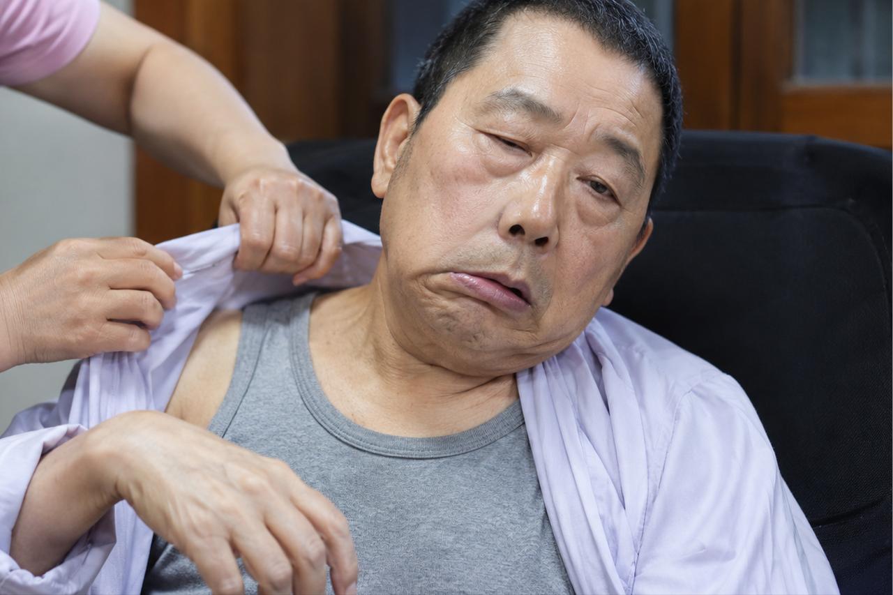老人中风后浑身没劲，口齿不清，一味药酒疏通血管，改善周身不适中风之后，最怕