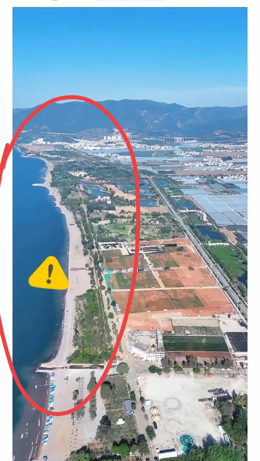 华晨宇抚仙湖演唱会场地紧邻湖畔仅数十米，数万观众扎堆涌入，势必带来海量垃圾、持续