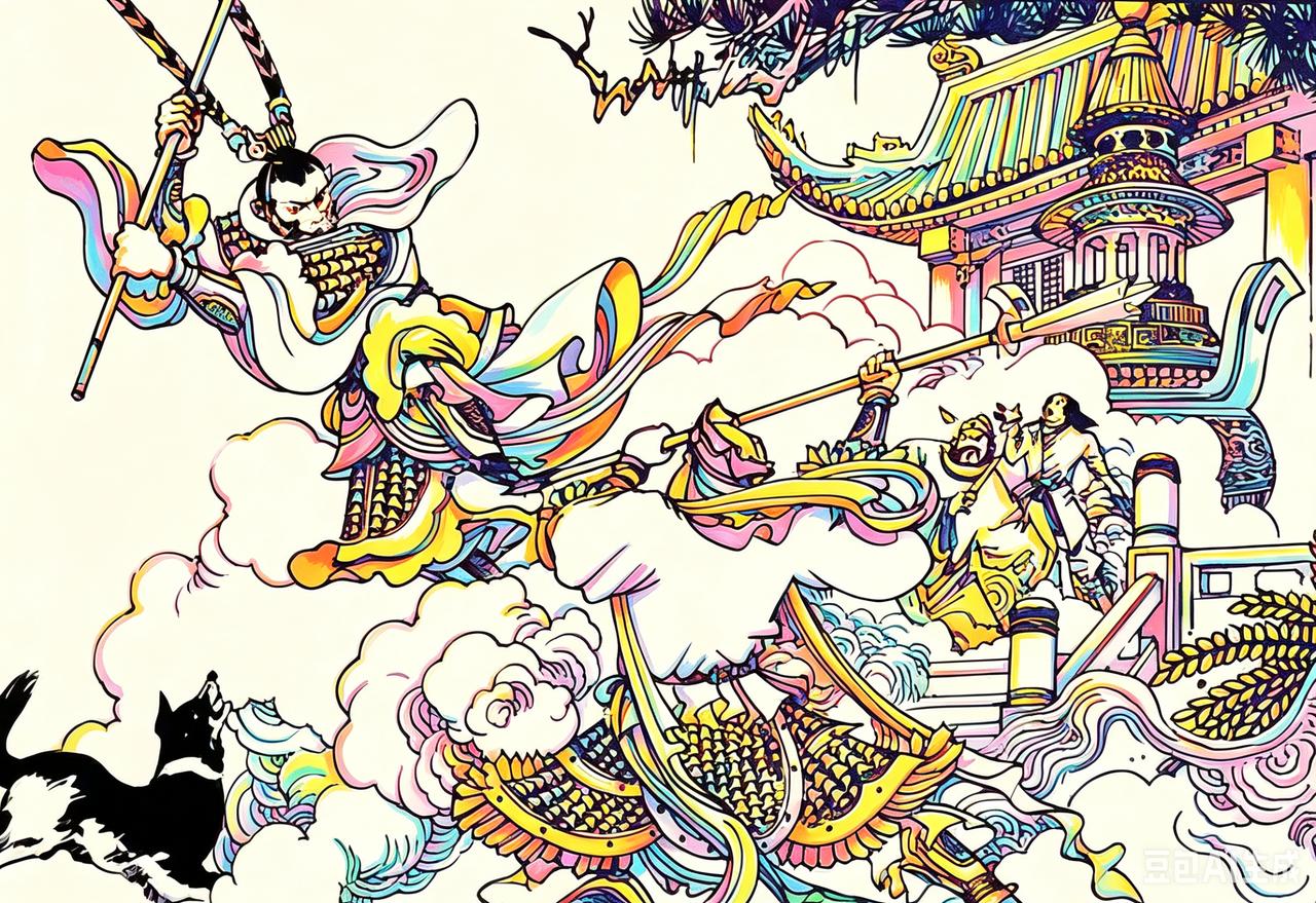 西游记武力排行榜：二郎神孙悟空单挑五五开，七神合围才看出强弱很多人看二郎神大