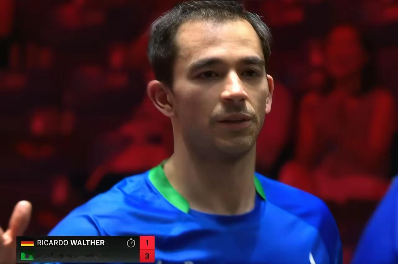 雨果阴沉着脸，憋不住笑死人了！2月23日WTT新加坡大满贯，巴西雨果对阵德国