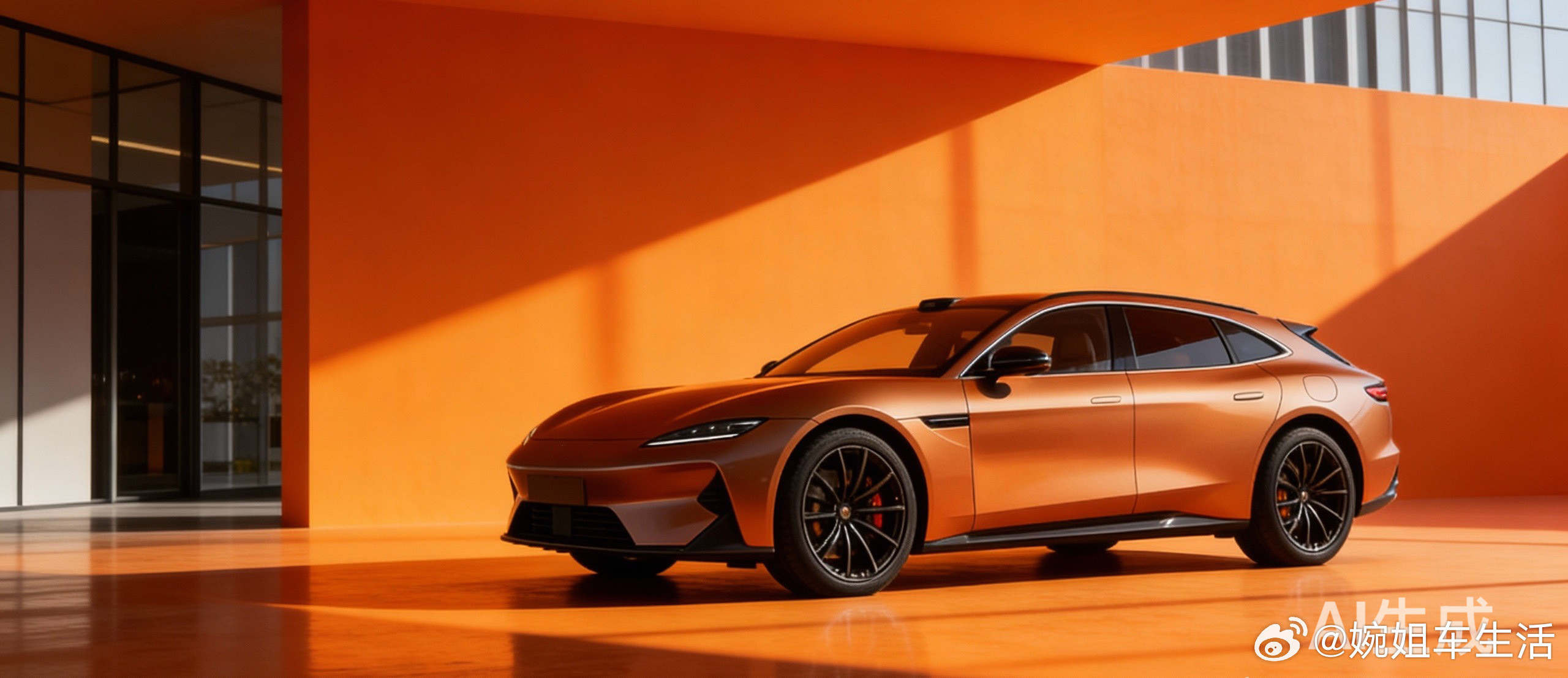 华为系高端轿跑打出组合拳很多粉丝问我有没有既适合家用又有排面的车，看看华为乾崑