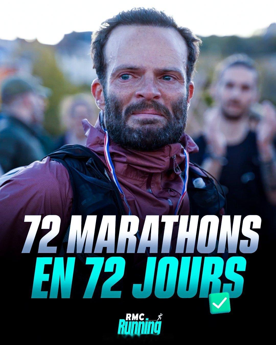 72场马拉松，72天完成——AlbanPellegrin做到了！AlbanP