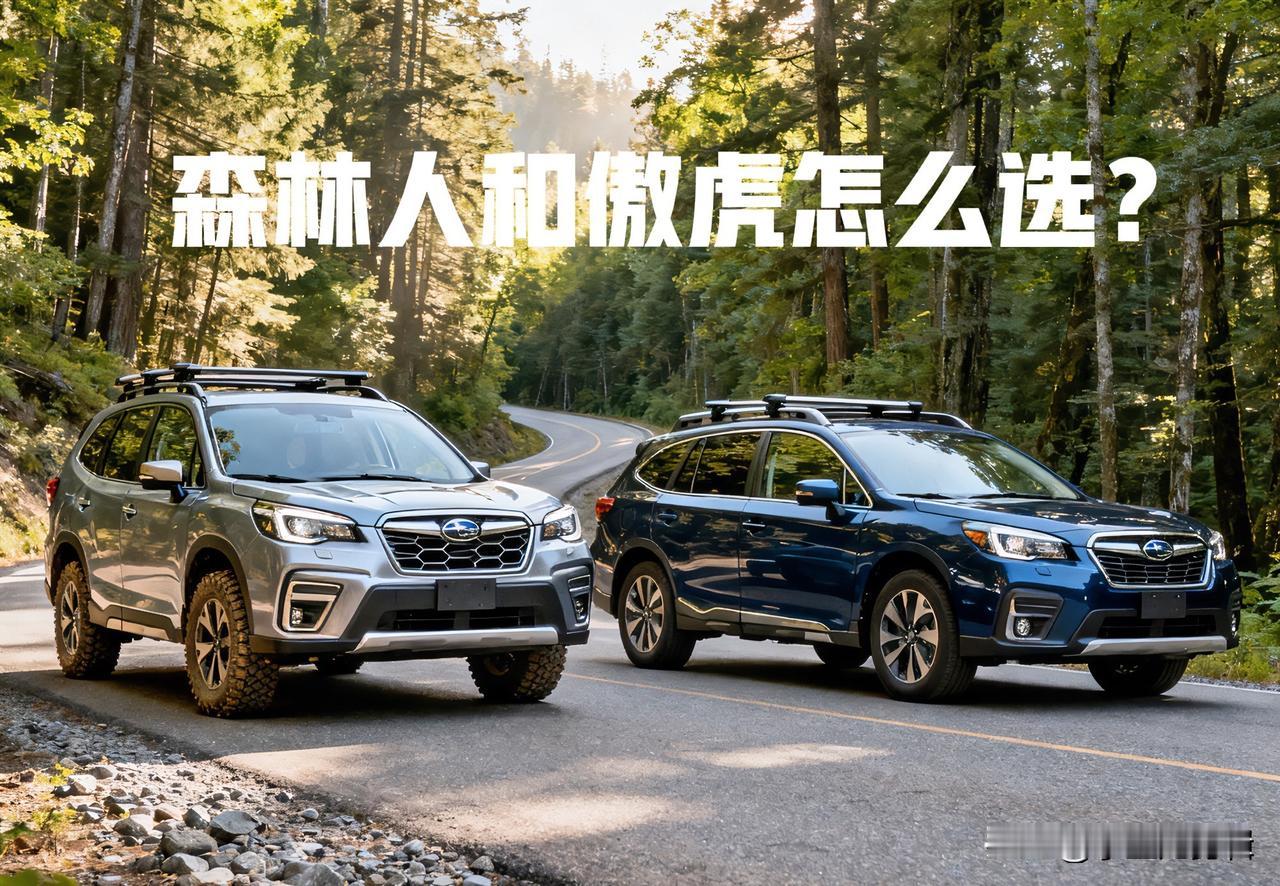 森林人vs傲虎怎么选？别纠结到挠头！看用车场景直接选，斯巴鲁这俩“兄弟”根本不用