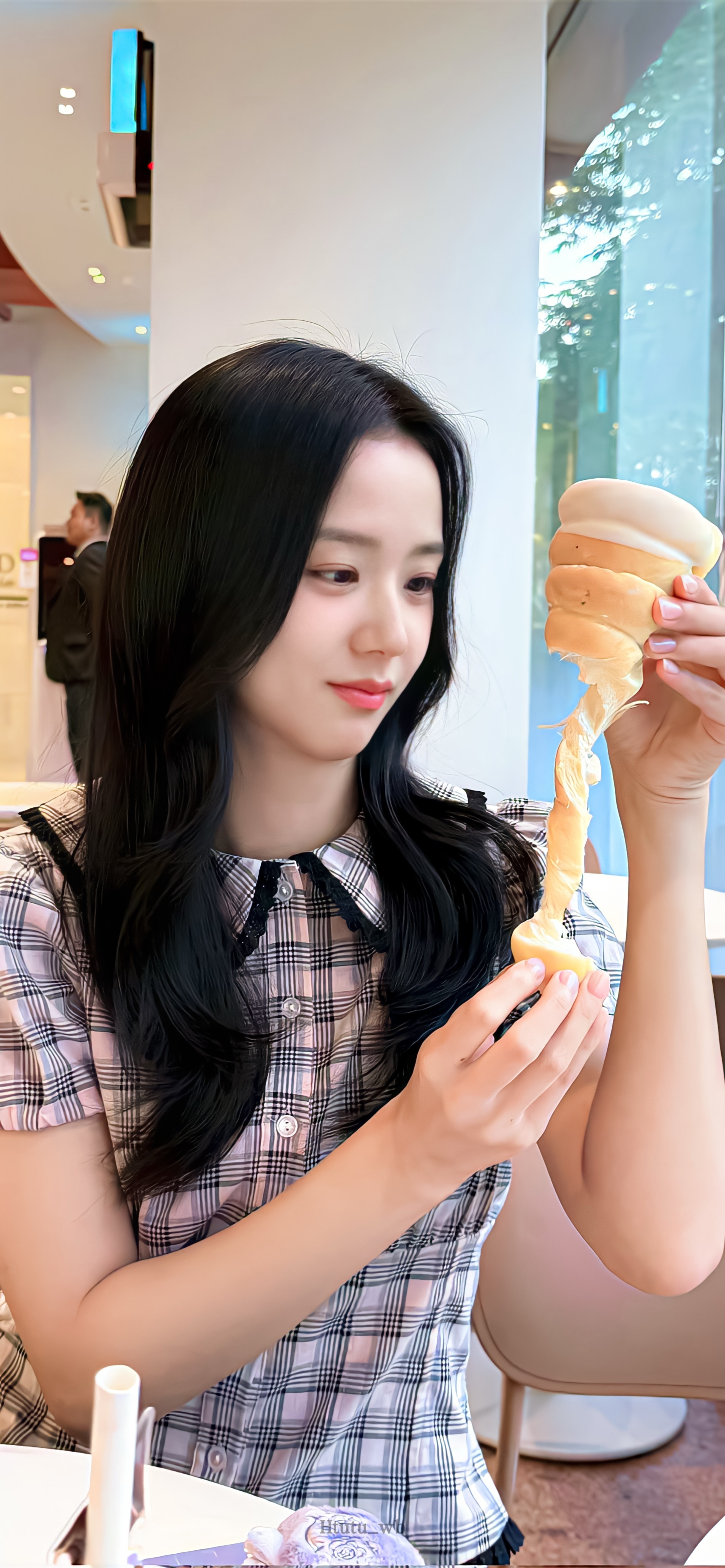 Jisoo金智秀壁纸更新啦～🐰🥐🍧​​​