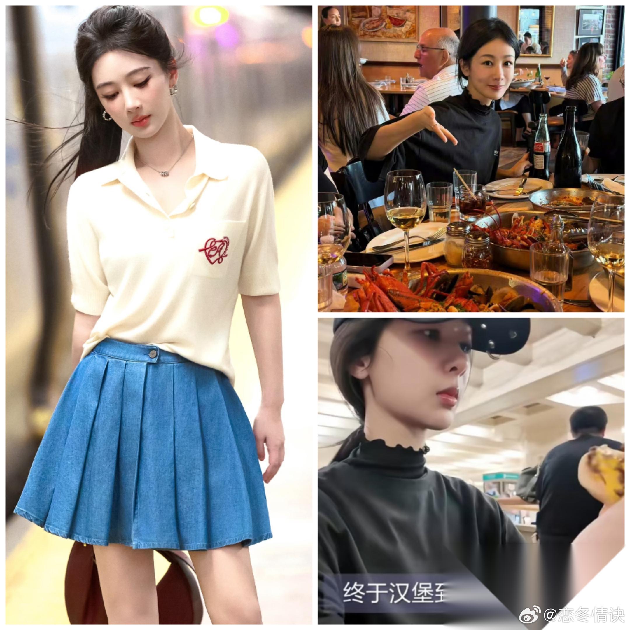 我就纳闷了，杨紫已经33岁了，她吃饭看起来很香啊，尤其还是吃汉堡这种高碳水的