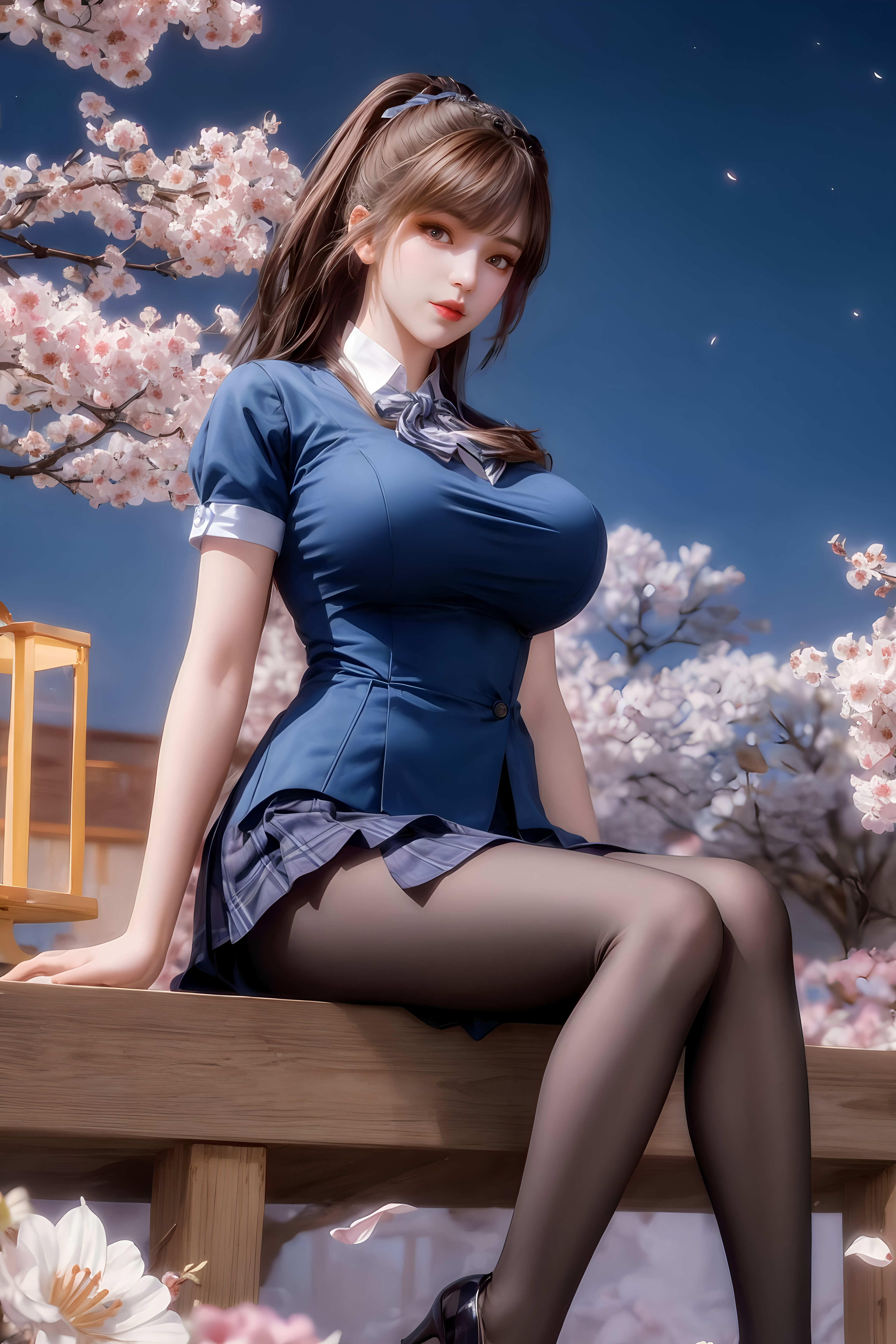 国漫女神AI图集绘画二次元高清壁纸