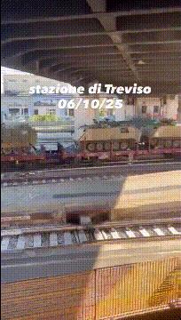“不再伪装，意大利露出了真面目！”当地时间10月8日，意大利当地人拍摄到，意大利