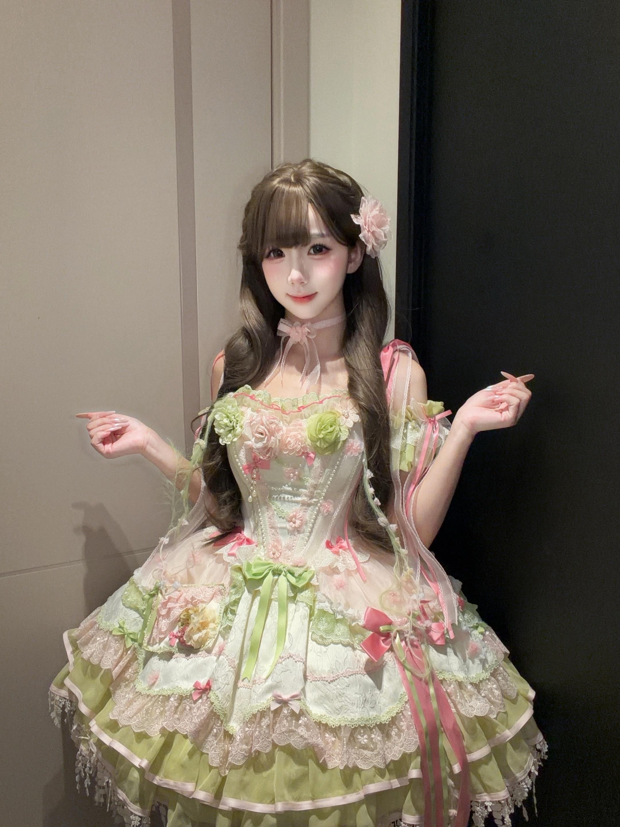 粉绿色也太美了吧。