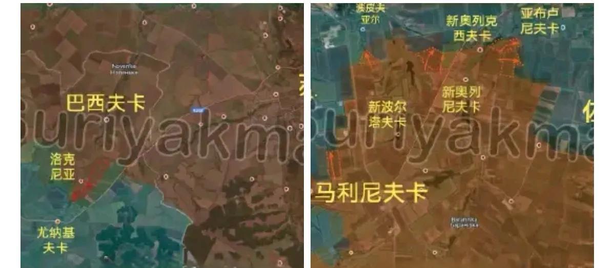 5月24日俄乌最新战报：1.苏梅州前线（图一）：在过去四天里，俄罗斯军队完全