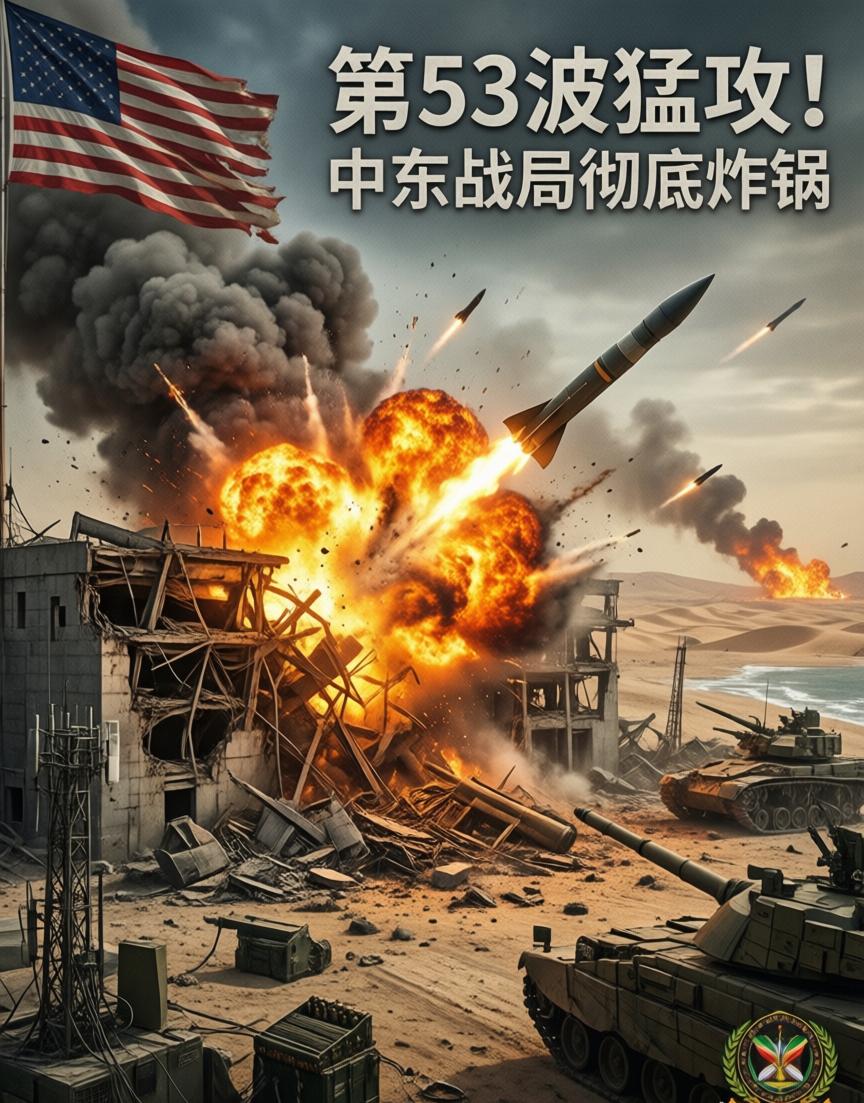 3月15日那天，伊朗的导弹没再绕着走。第53波打击，代号“真实承诺-4”，直接落