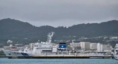 恐怖？巴威台风刮出四艘日本军舰，反常布阵暗藏算计，我方海警现场全程查证。2