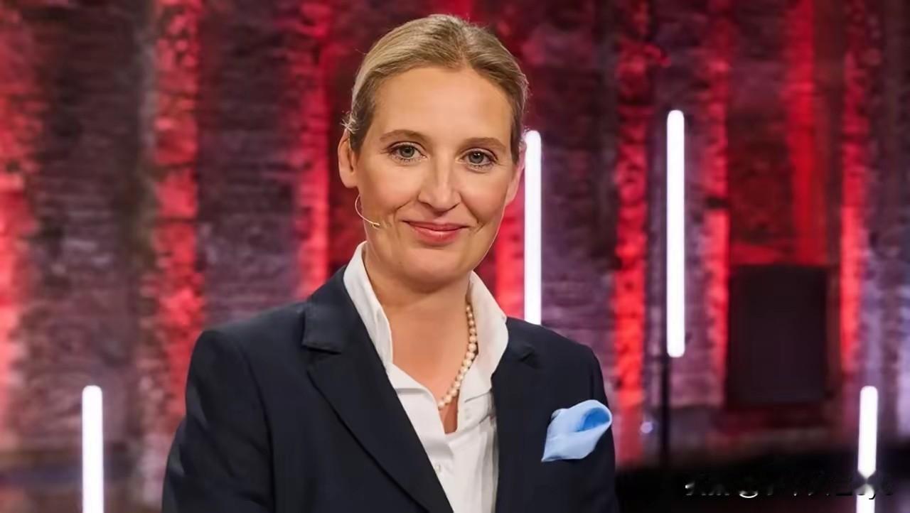 德​国极右翼政党“德国另类选择党”（AfD）联合主席爱丽丝·魏德尔6月30日接受
