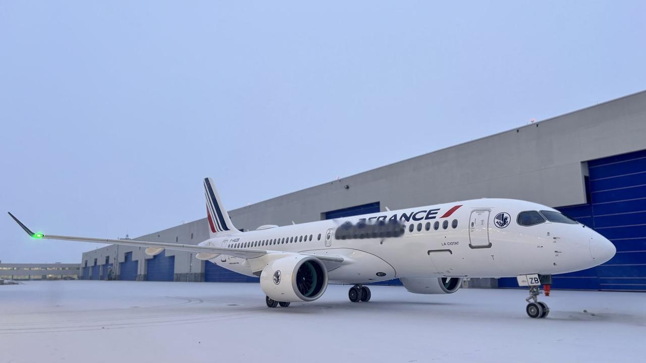 近日，法国航空接收两架空客A220-300飞机。据悉，这两架飞机将执飞法国航空中