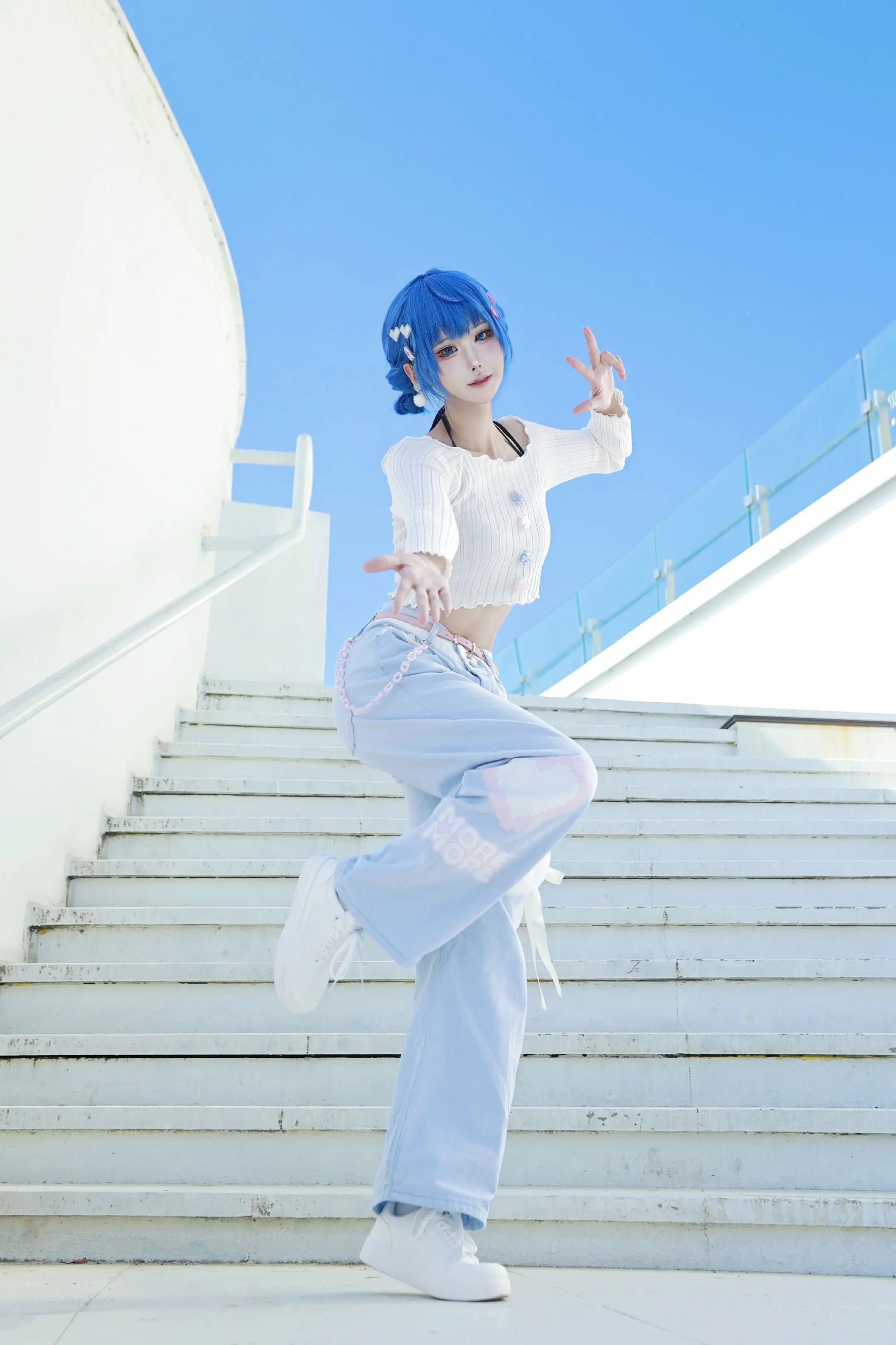 桐谷遥cos 桐谷遥 pjsk cos