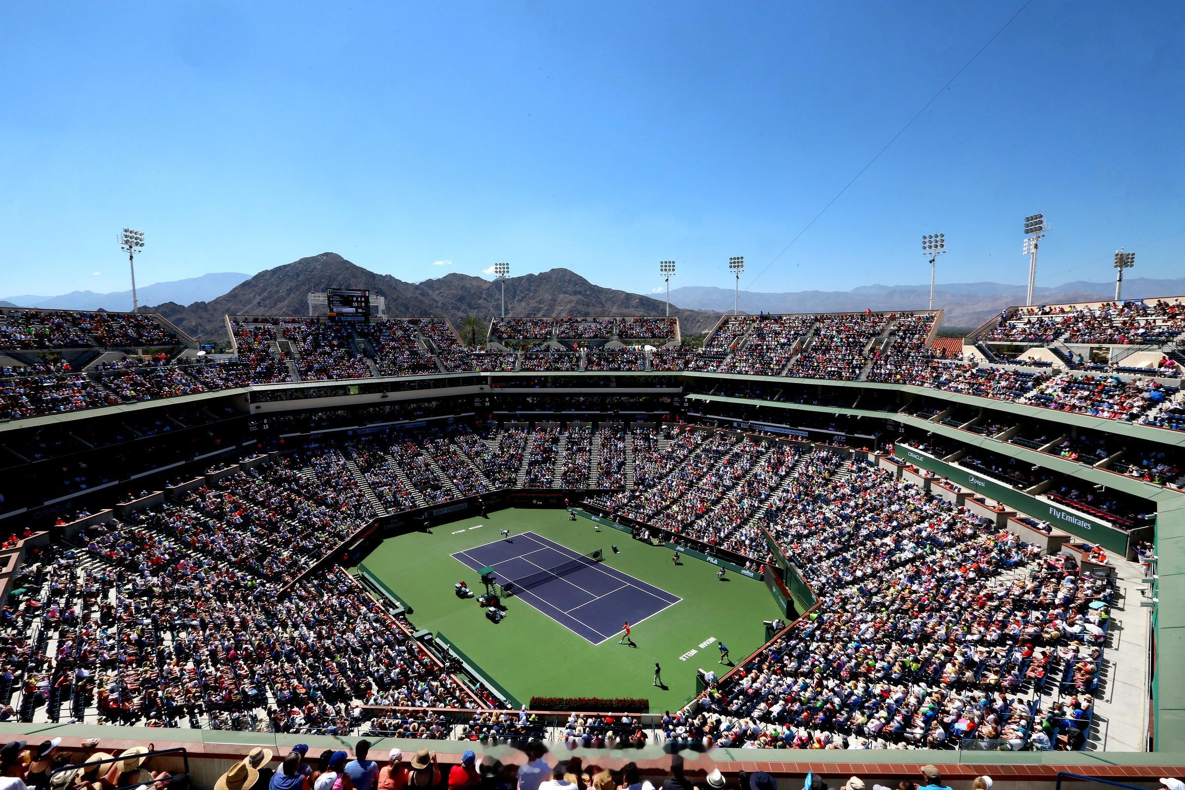 阳光双赛蓄势待发☀️🎾历史上仅有7位男球员和4位女球员背靠背赢得过印第安维尔斯