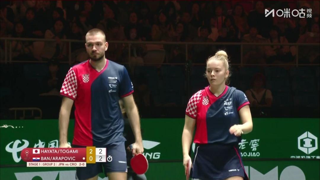 B组日本第一，克罗地亚第二出线。B组第三轮日本队8：2大胜克罗地亚队。
