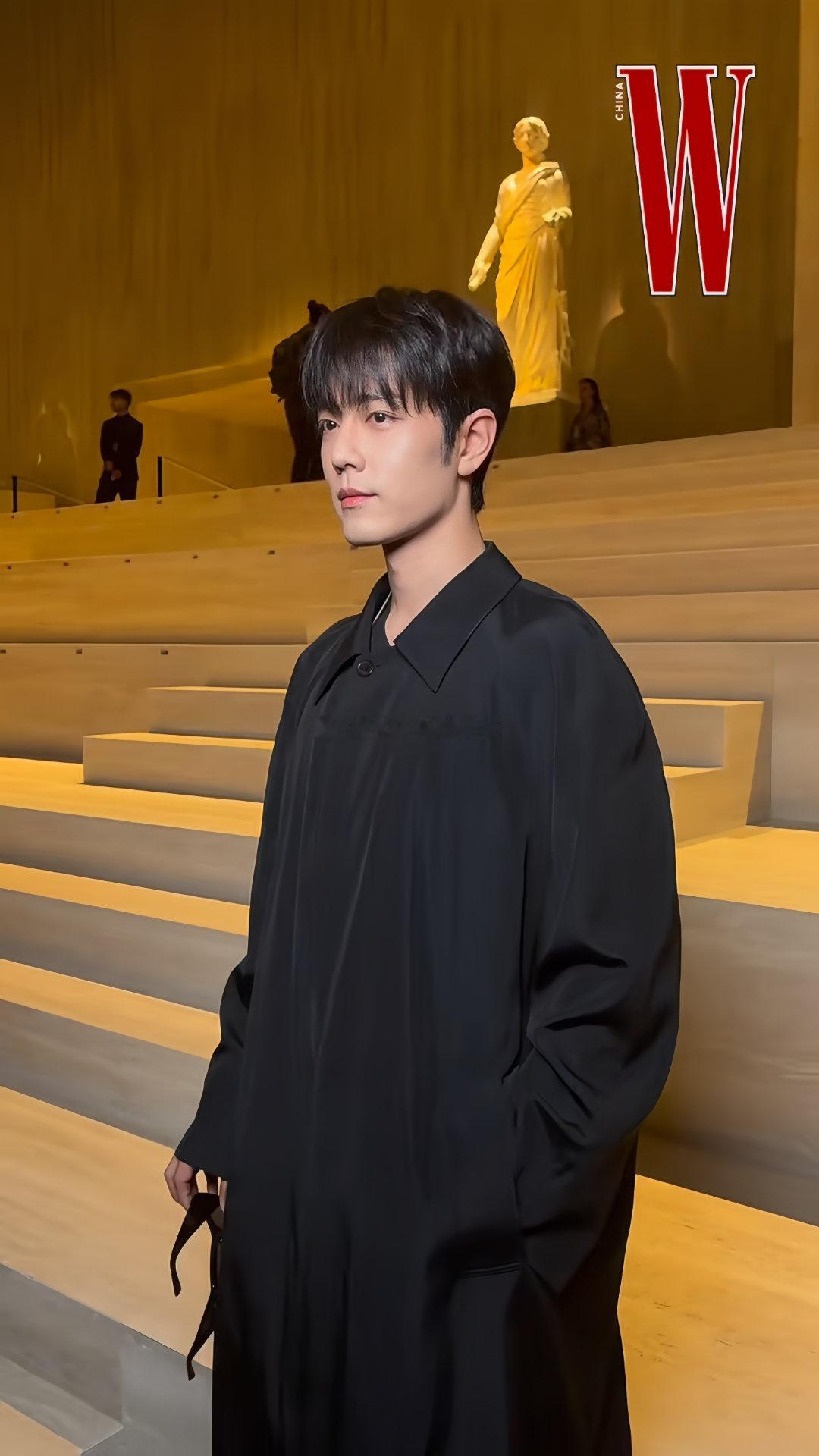 肖战GUCCI大秀生图状态，顺毛就是夯！