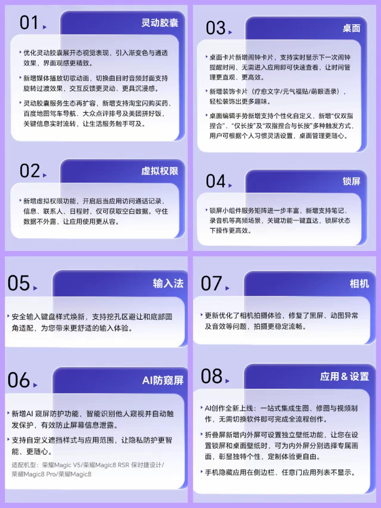 荣耀MagicOS10160版本来了！6月初推送，Magic8系列用户狂喜！