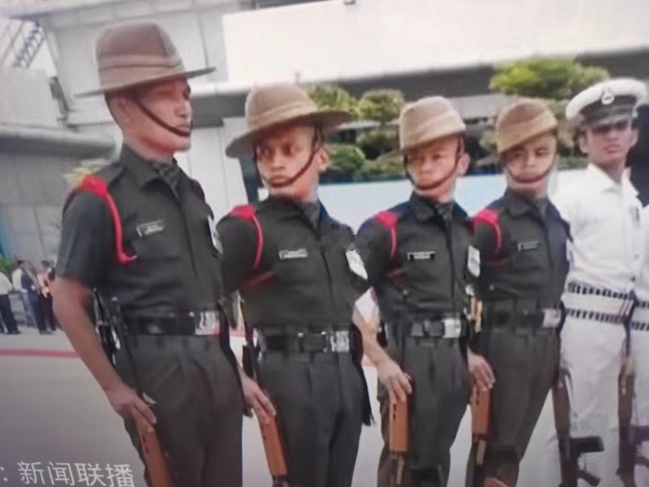 没有对比，就没有伤害看完印度礼兵，再看中国礼兵你就知道，为什么中国的军队，是战无