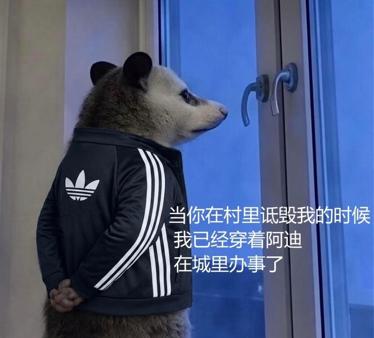 去城里办事穿什么阿迪达斯还真出了进城办事的专T