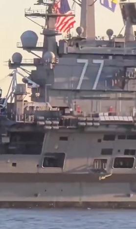 美国海军正准备将“乔治·H·W·布什”号航空母舰（CVN-77）及其航母打击群部
