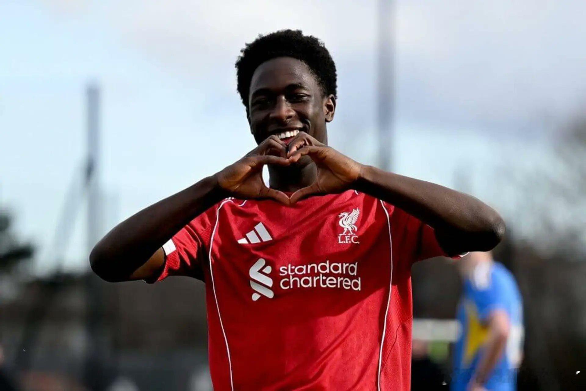 皮尔斯透露尽管利物浦15岁的小将约书亚-阿贝备受关注，但他的未来并不确定，因为他