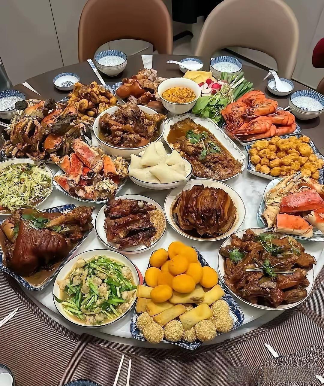 这一餐闺蜜老公做的太像样了吧