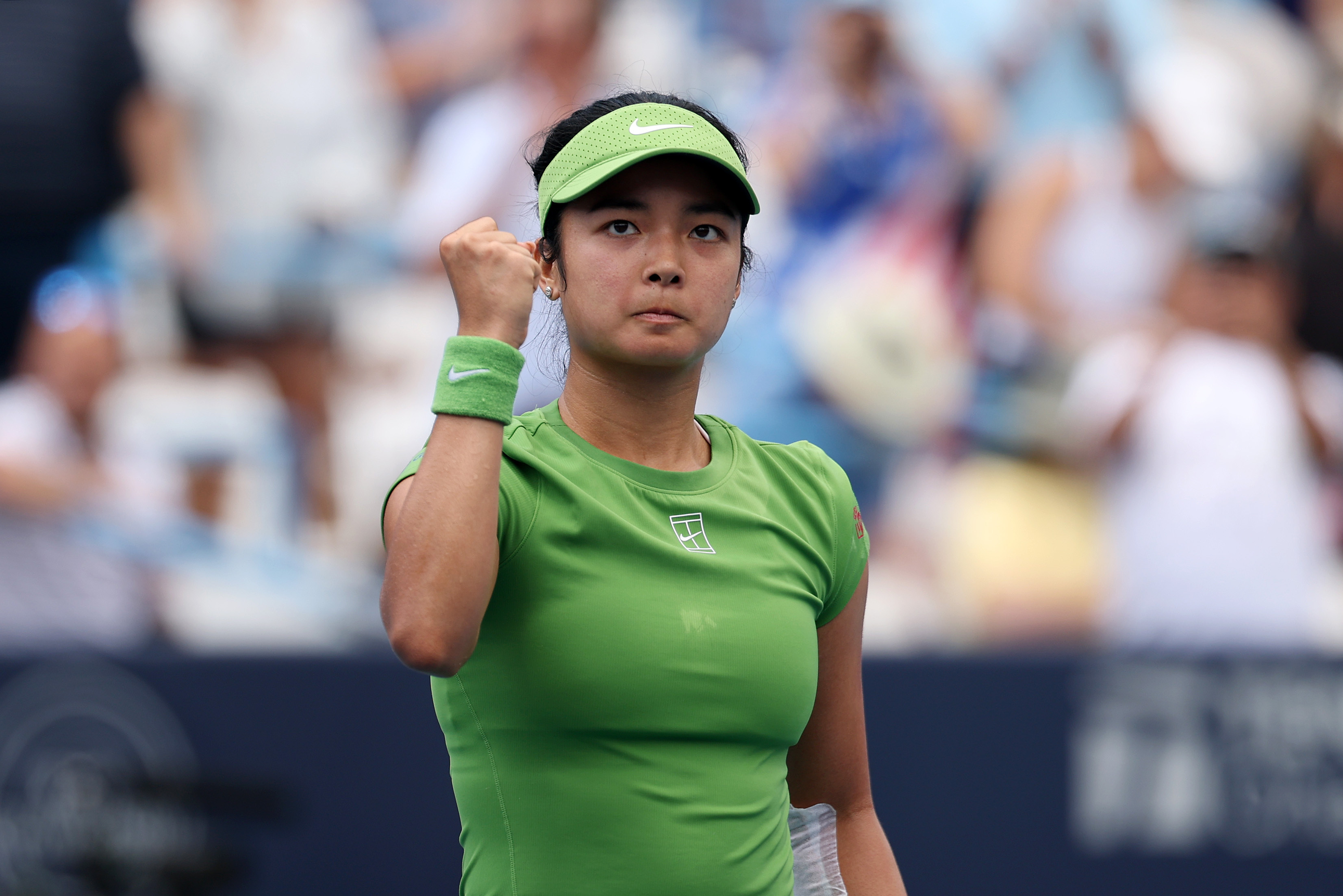WTA500华盛顿站第三日赛果👇萨姆索诺娃6-26-2王欣瑜科恰雷托6
