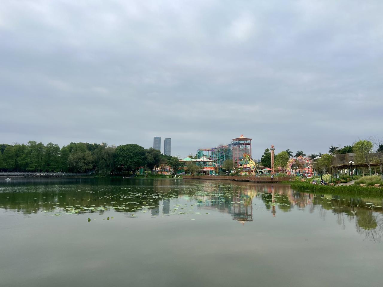 广州东山湖公园｜春日休闲游园🌿2026.04.04清明小假期，陪妈妈来打卡