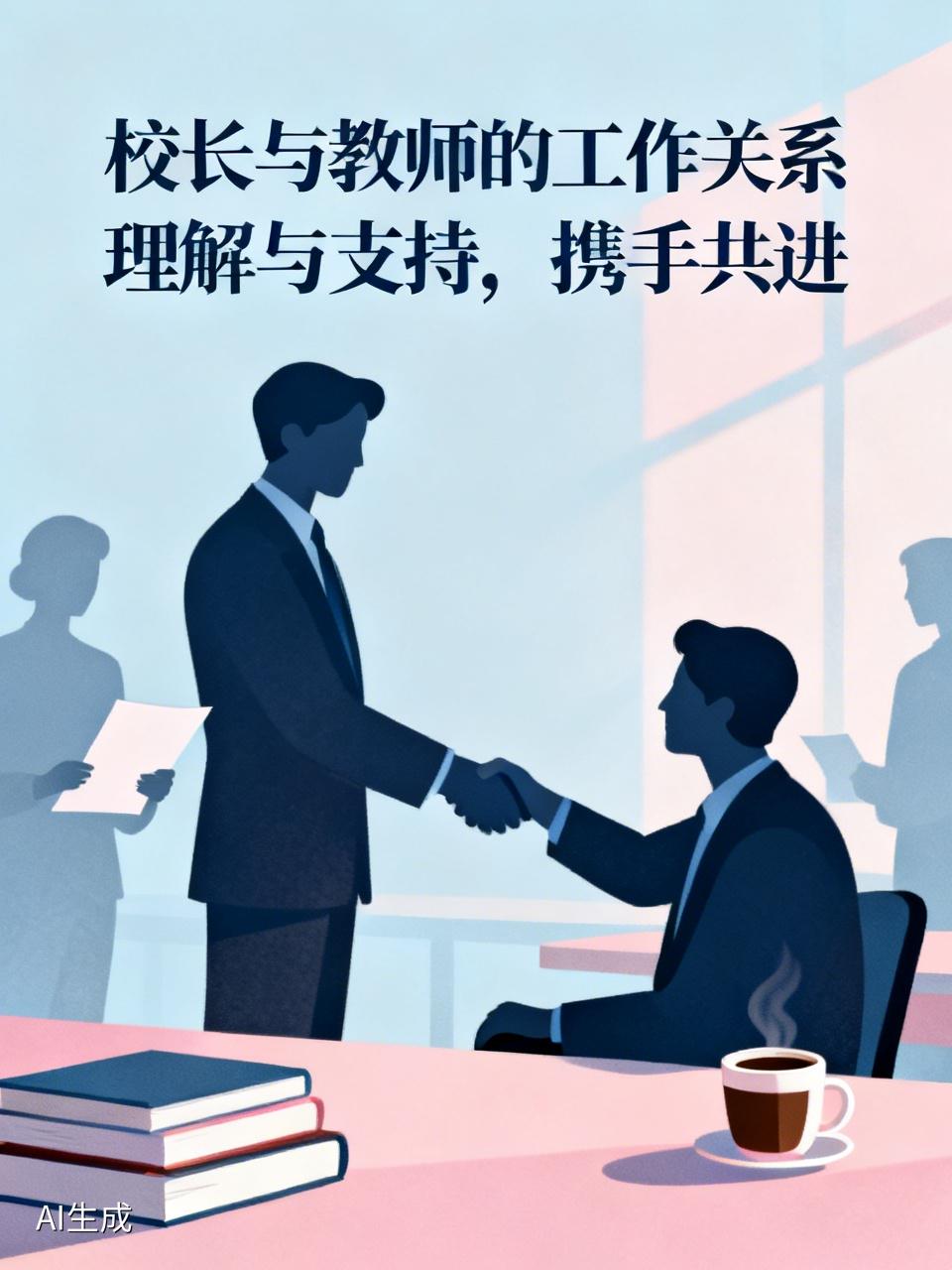 教师许多时候都觉得自己就是给校长干的，别不信。如果校长一节课都不上，还不懂装懂