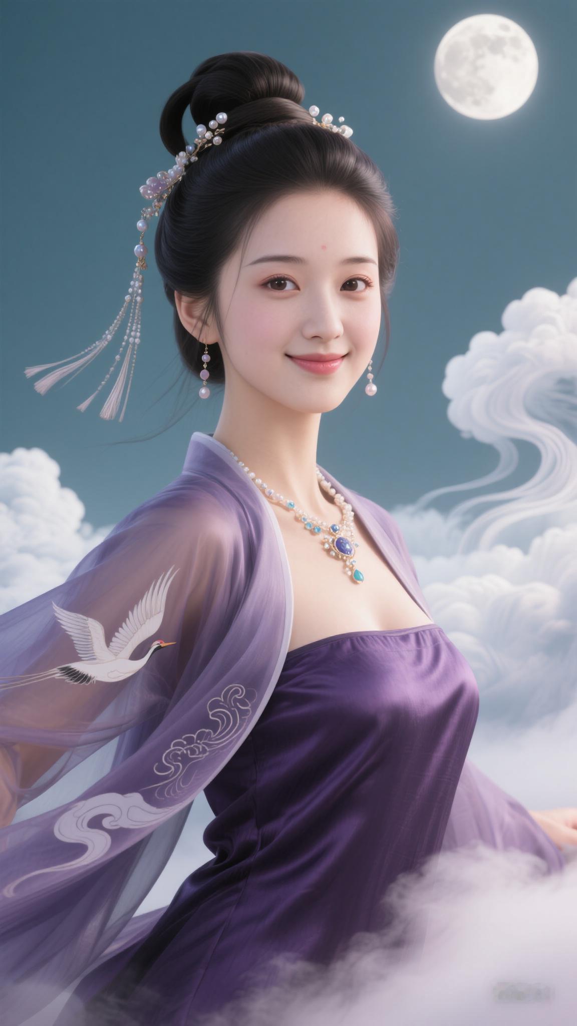 古装女神古风美女古风造型仙女仙气飘飘