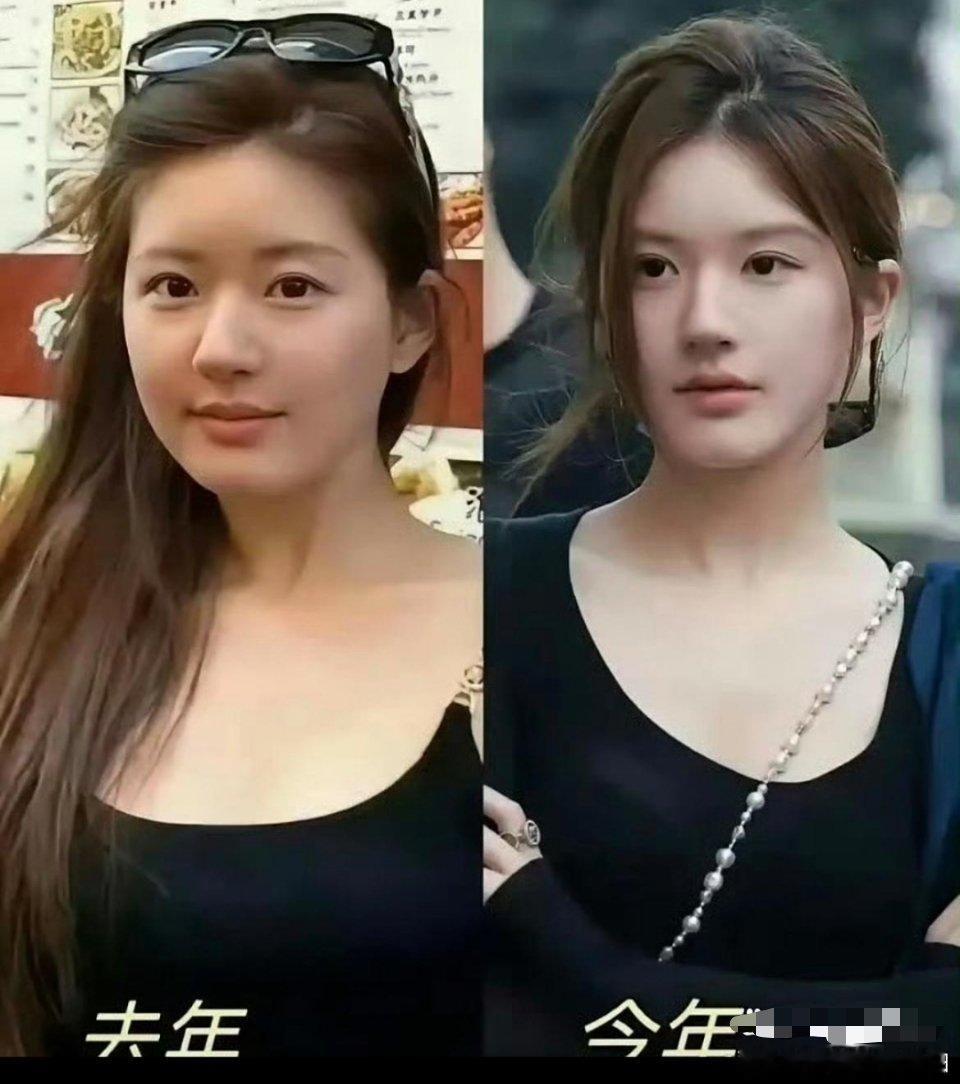 赵露思还是太瘦了，161身高却只有80斤左右，跟刘宇宁站一起跟孩子一样，内娱对女