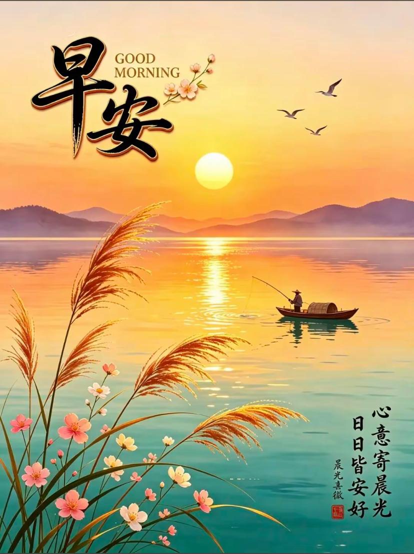 2026./9月14日，周一早安，金秋好运常伴，四时皆得安暖🌾