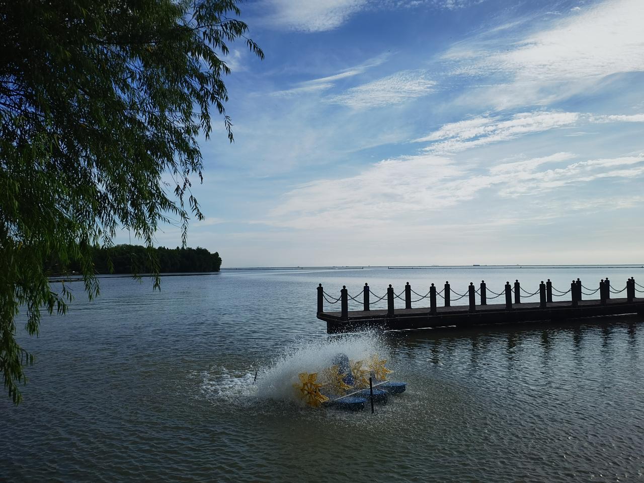 你敢信吗？太湖底下有2.3米厚的淤泥，可上面才盖着不到1.9米的水。换句话说，过