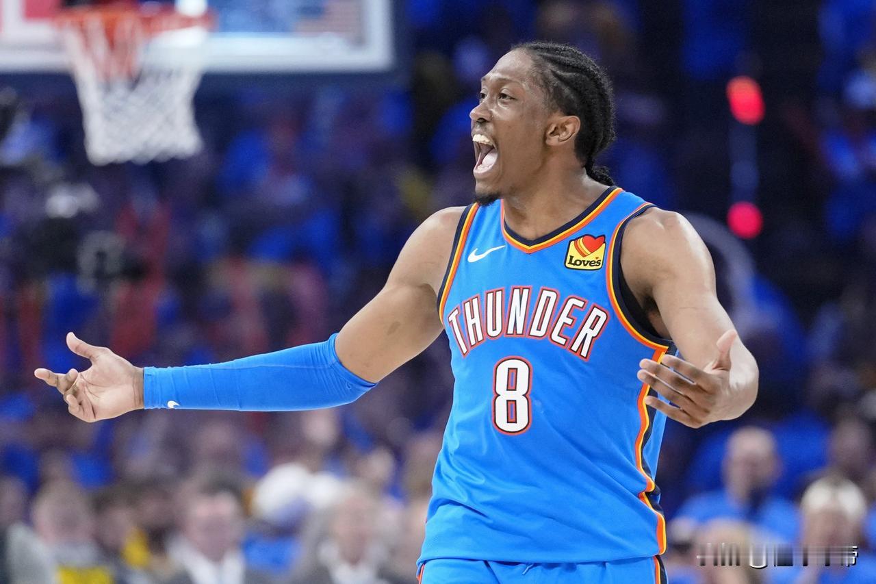 最惨的二当家，杰伦-威廉姆斯失去本赛季评奖资格损失4800万美元!雷霆本赛季