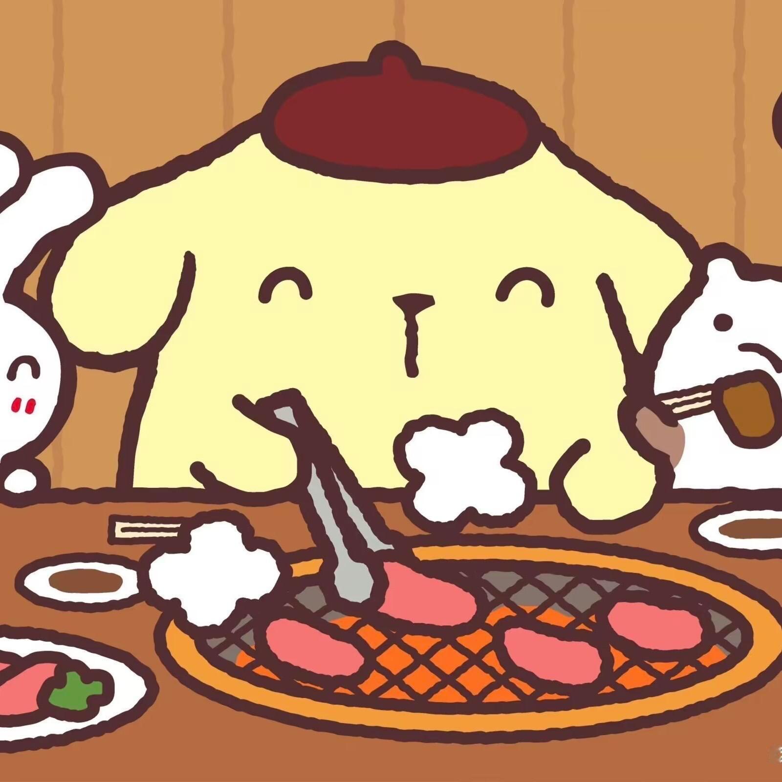 布丁狗30周年布丁狗不是只知道猛猛吃，是在给美食办接风宴布丁狗的Pompom