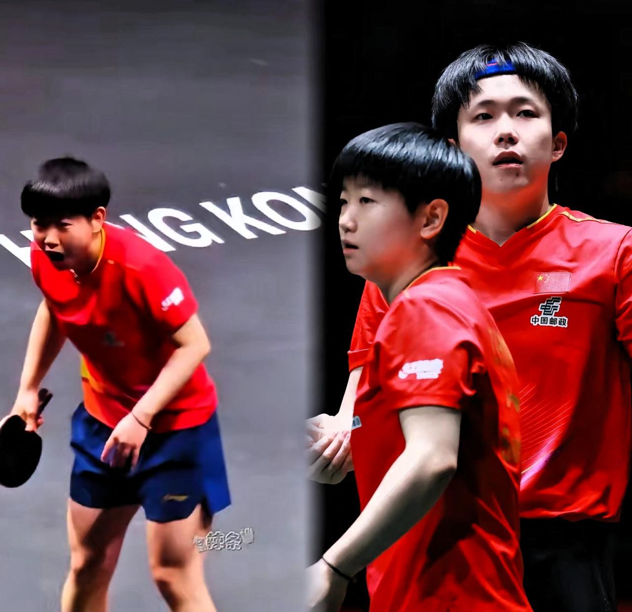 王楚钦在决赛第三局突然放弃正手抢攻。他把所有大角度回球都拧成了直线。对手连续