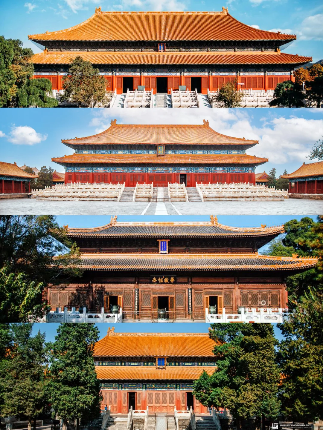 北京现存四座金丝楠木大殿，全部来自大明