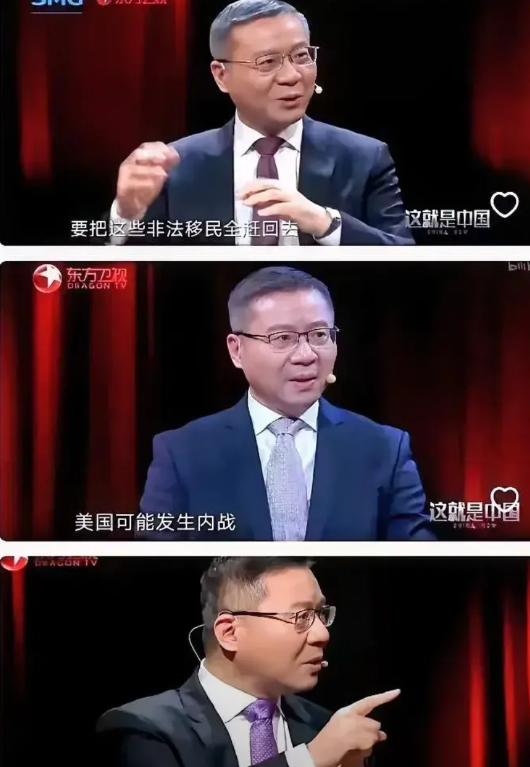 张教授这波预言简直神了啊！去年他就在《这就是中国》里说，美国要是硬赶1100万非