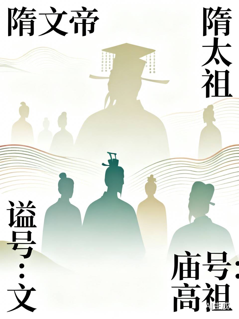 不少人都弄不清杨坚的称谓，为什么大家都叫他隋文帝，不叫隋太祖？说白了核心就是谥号和庙号的差异。杨坚的