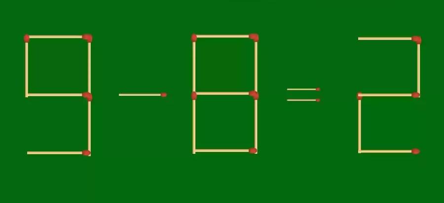 Matchstick脑筋急转弯：你能移动1根Matchstick来修复