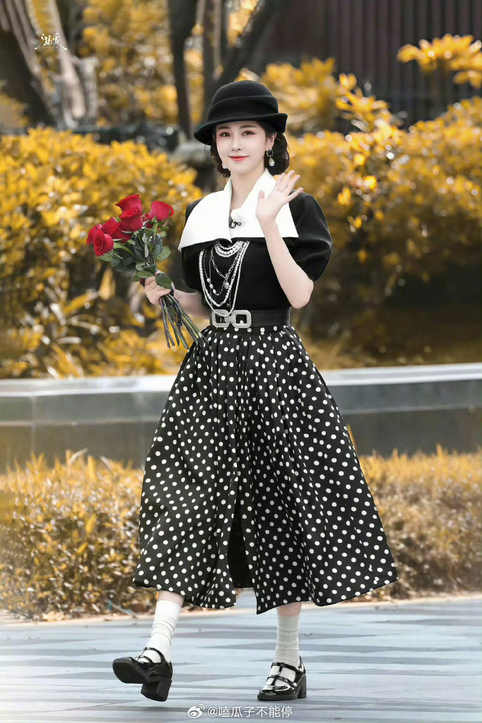 孟子义、白鹿录制奔跑吧路透来啦！来看看美女们