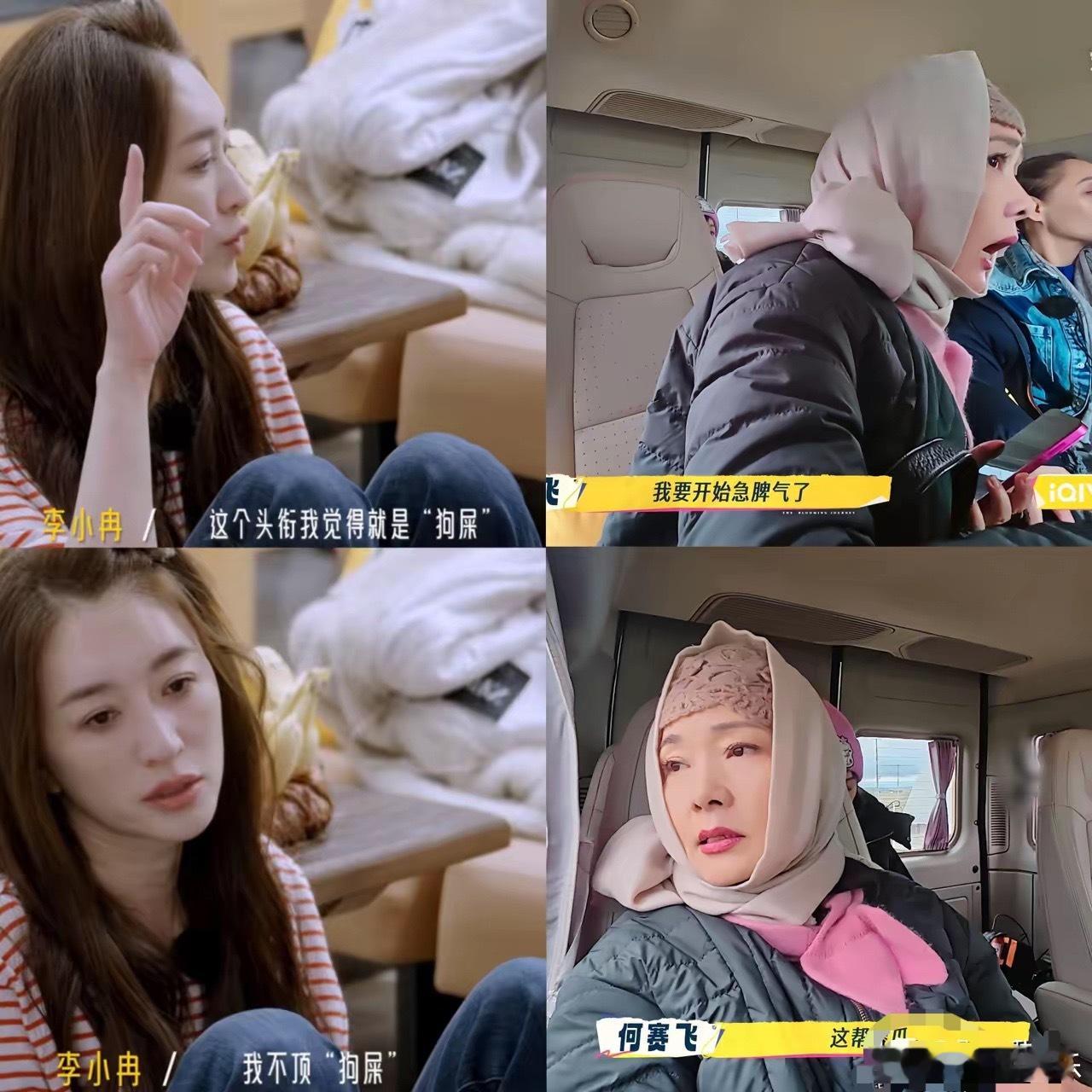 我问我闺蜜，为什么何赛飞耍脾气没人吐槽，但都吐槽上一季的李小冉，没想到她翻了个白